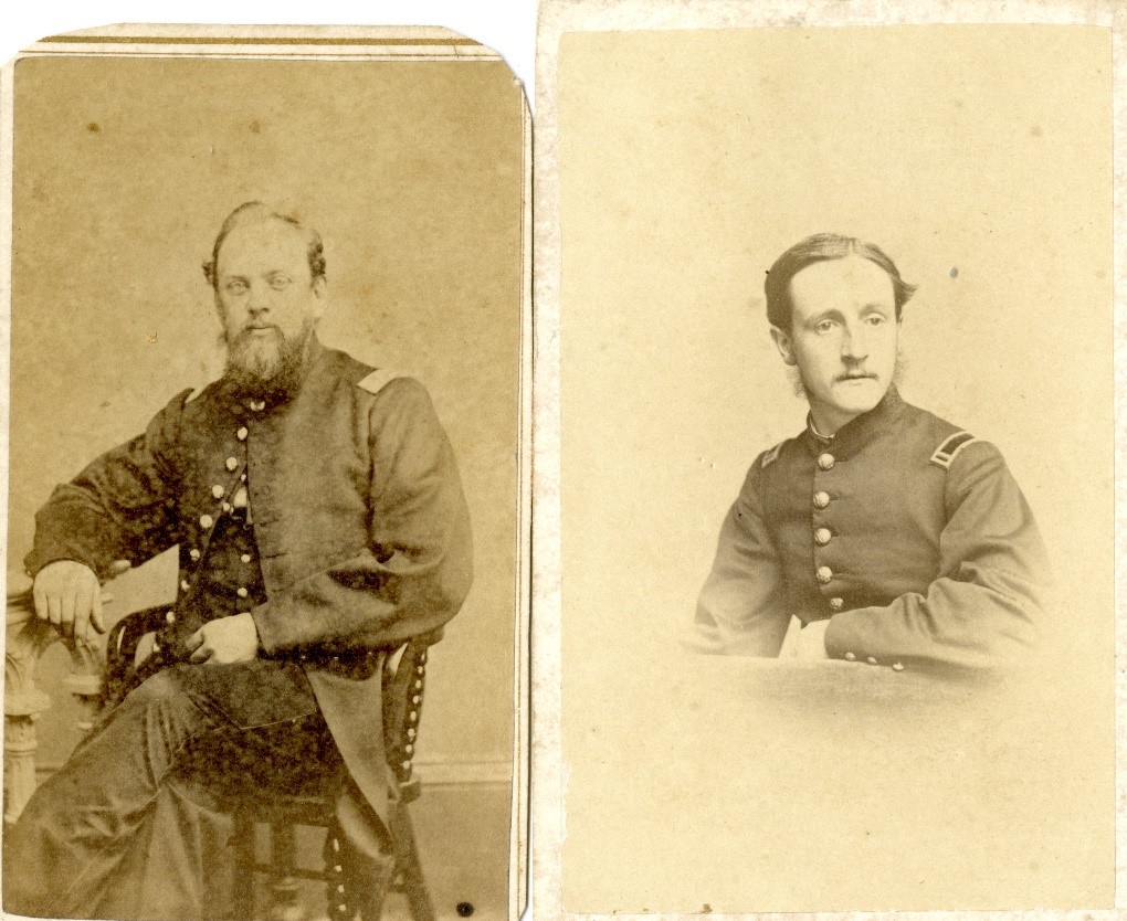 two-civil-war-soldiers-postcards