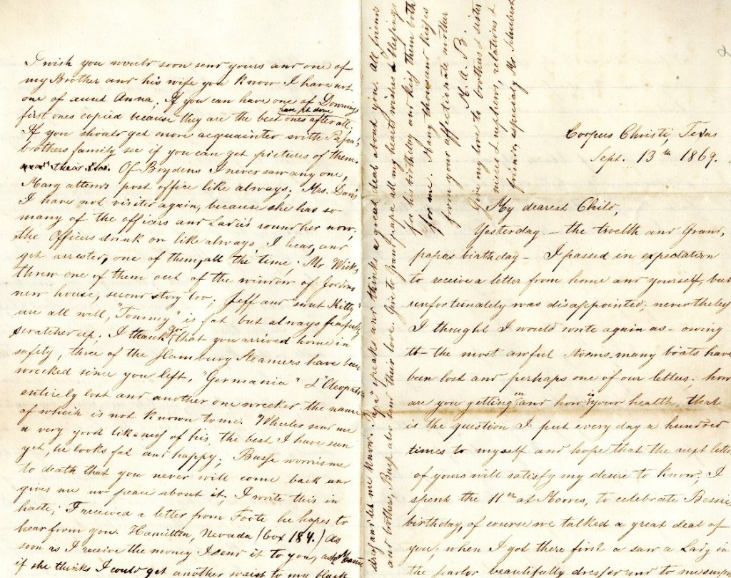 maria-von-bluchers-letter-to-her-daughter-in-germany,-1869