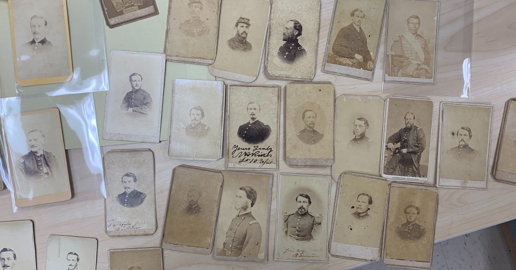 sorting-of-blucher-family-photos