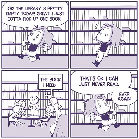 Read more about the article Do You Suffer from Library Anxiety?