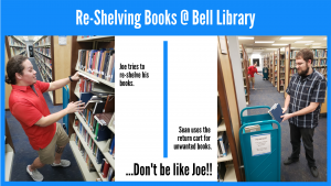 Read more about the article Are you a Sean or a Joe? Re-shelving Books in the Library