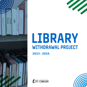 Read more about the article Learn More about the Library’s Withdrawal Project